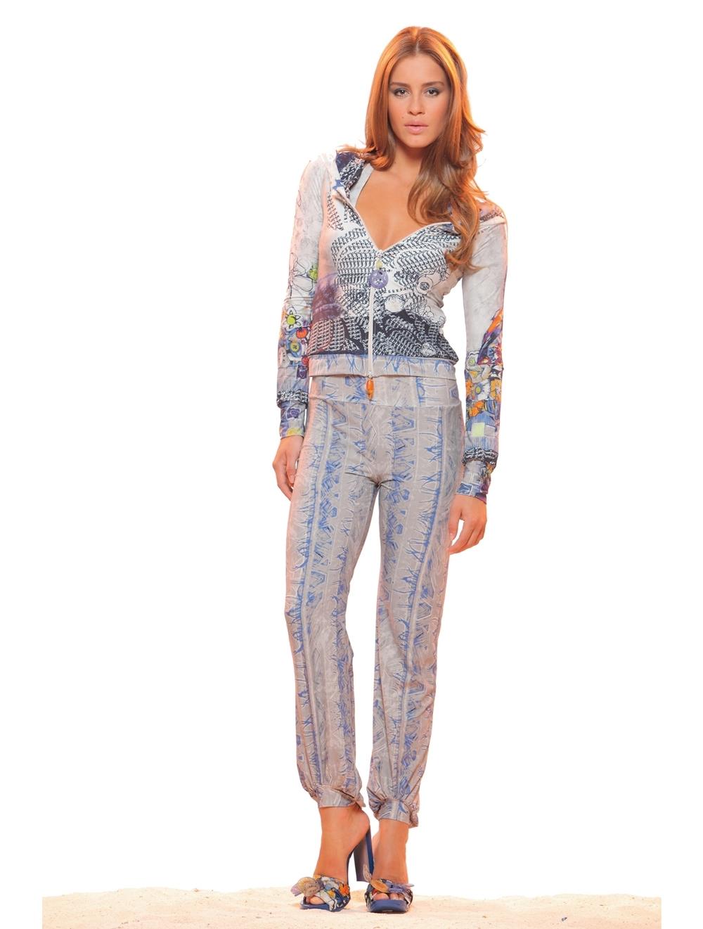 Save The Queen Pantaloni Lunghi Con Stampa