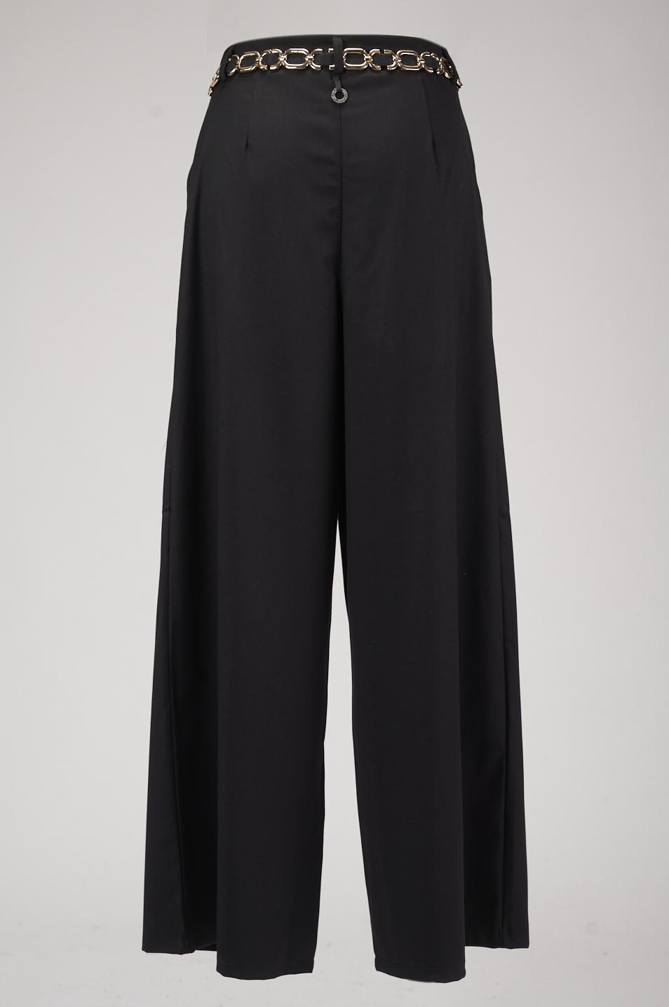 Save The Queen Pantaloni Palazzo A Vita Alta