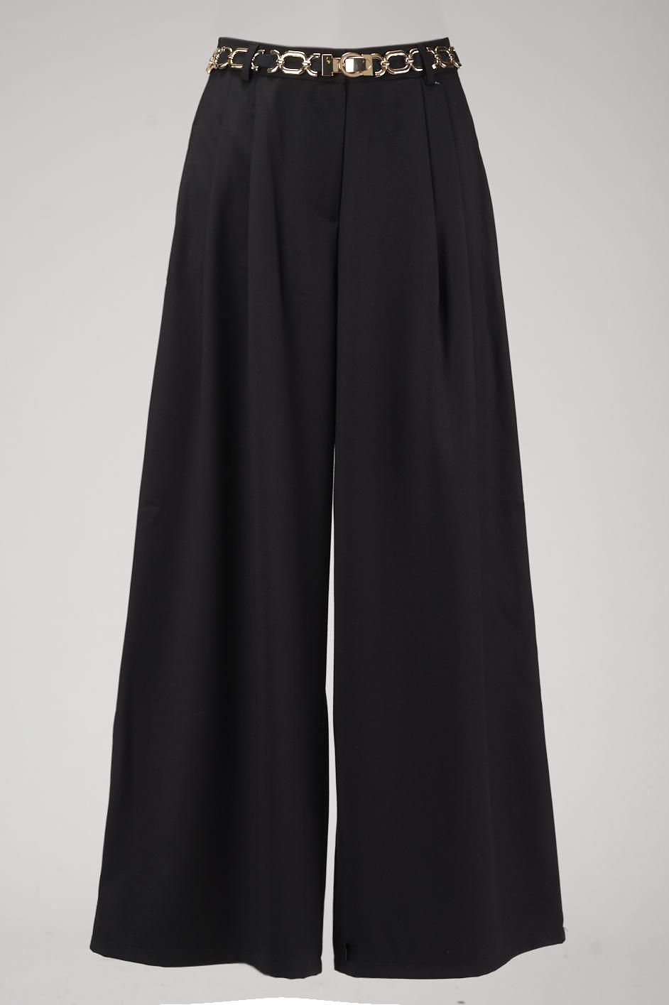 Save The Queen Pantaloni palazzo a vita alta