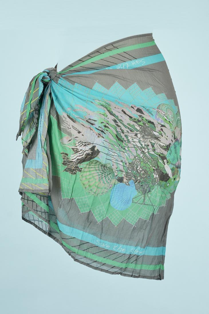 Save The Queen Pareo stampato