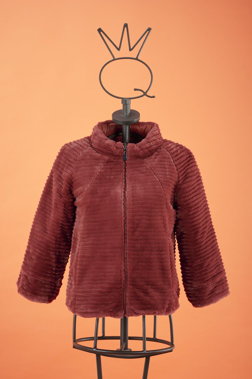 Save The Queen Piumino/ecopelliccia Double Face