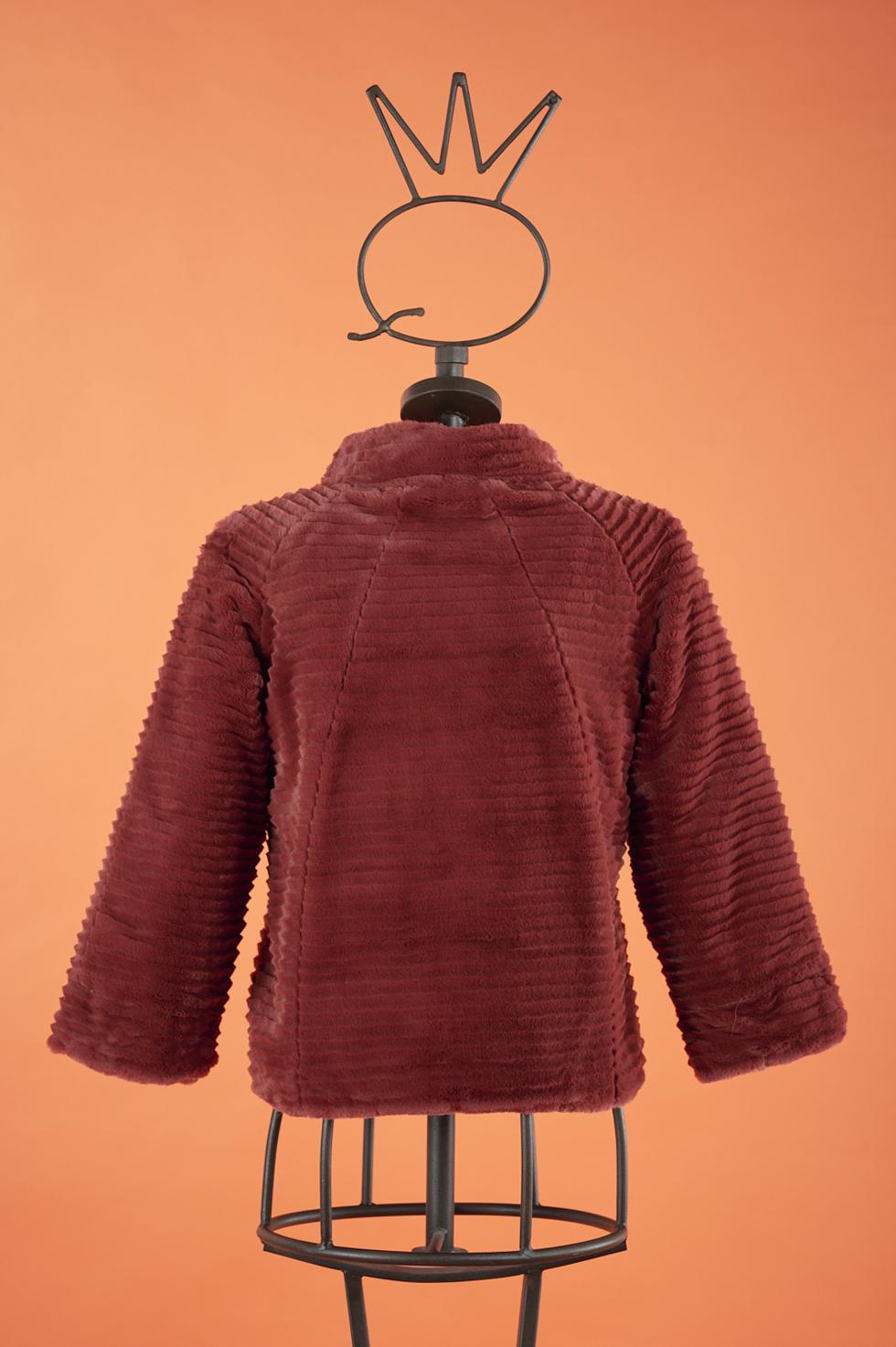 Save The Queen Piumino/ecopelliccia Double Face