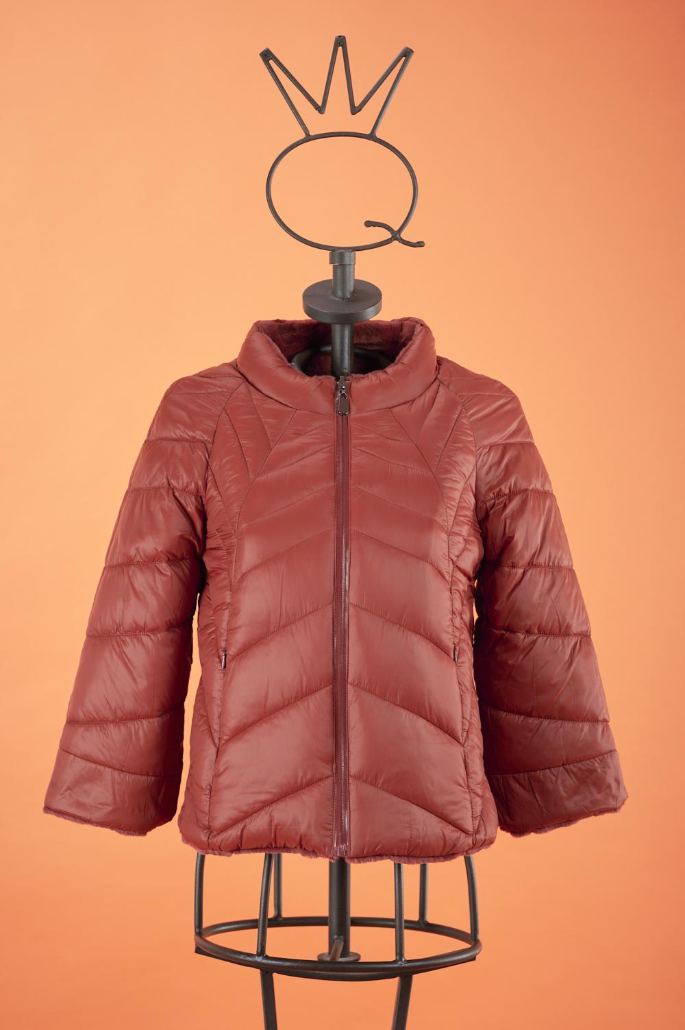 Save The Queen Piumino/ecopelliccia double face