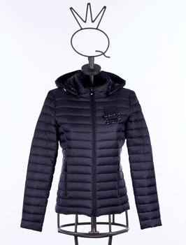 Save The Queen Piumino Leggero Color Nero