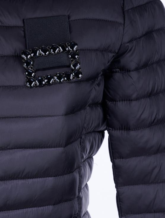 Save The Queen Piumino Leggero Color Nero