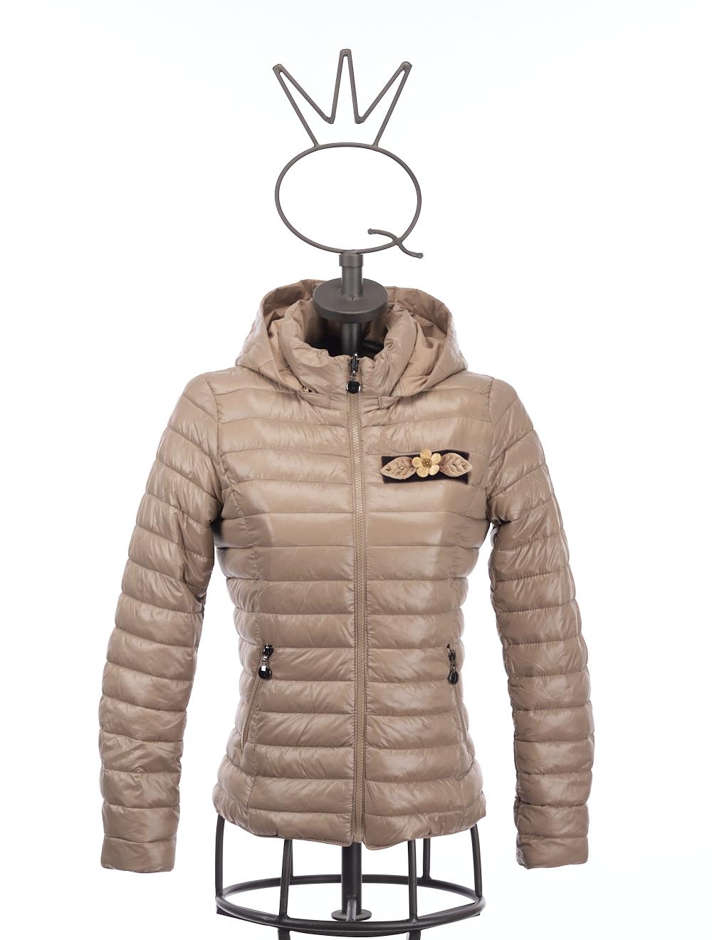 Save The Queen Piumino Leggero Tortora