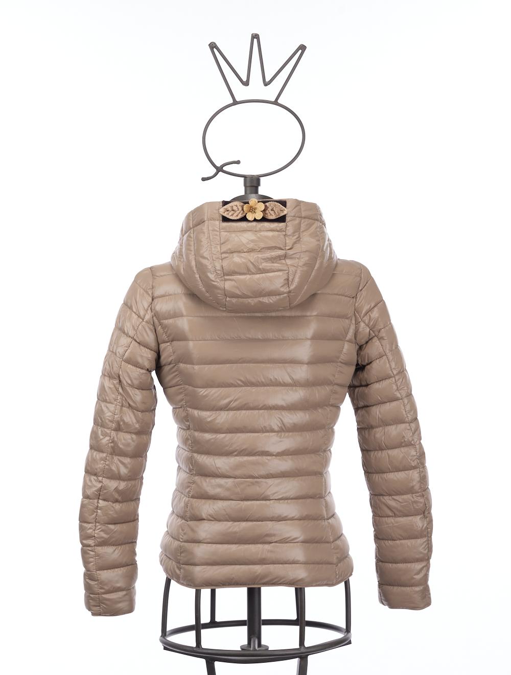 Save The Queen Piumino Leggero Tortora