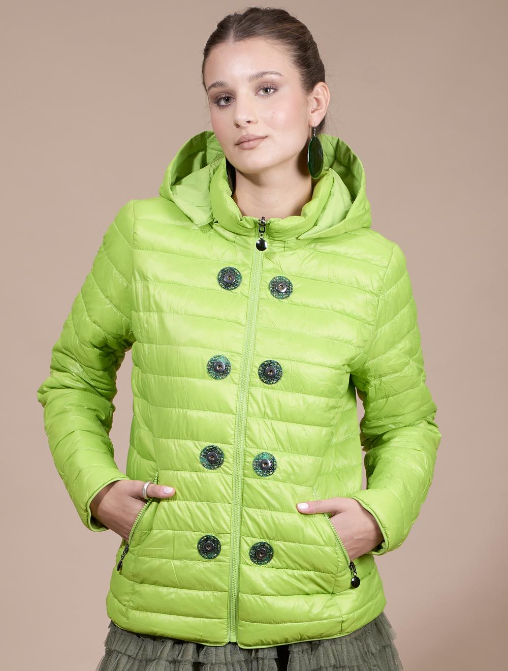 Save The Queen Piumino leggero verde acido