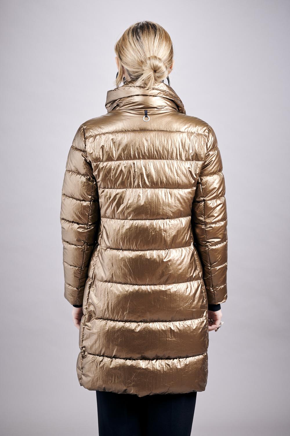 Save The Queen Piumino Lungo Color Rame