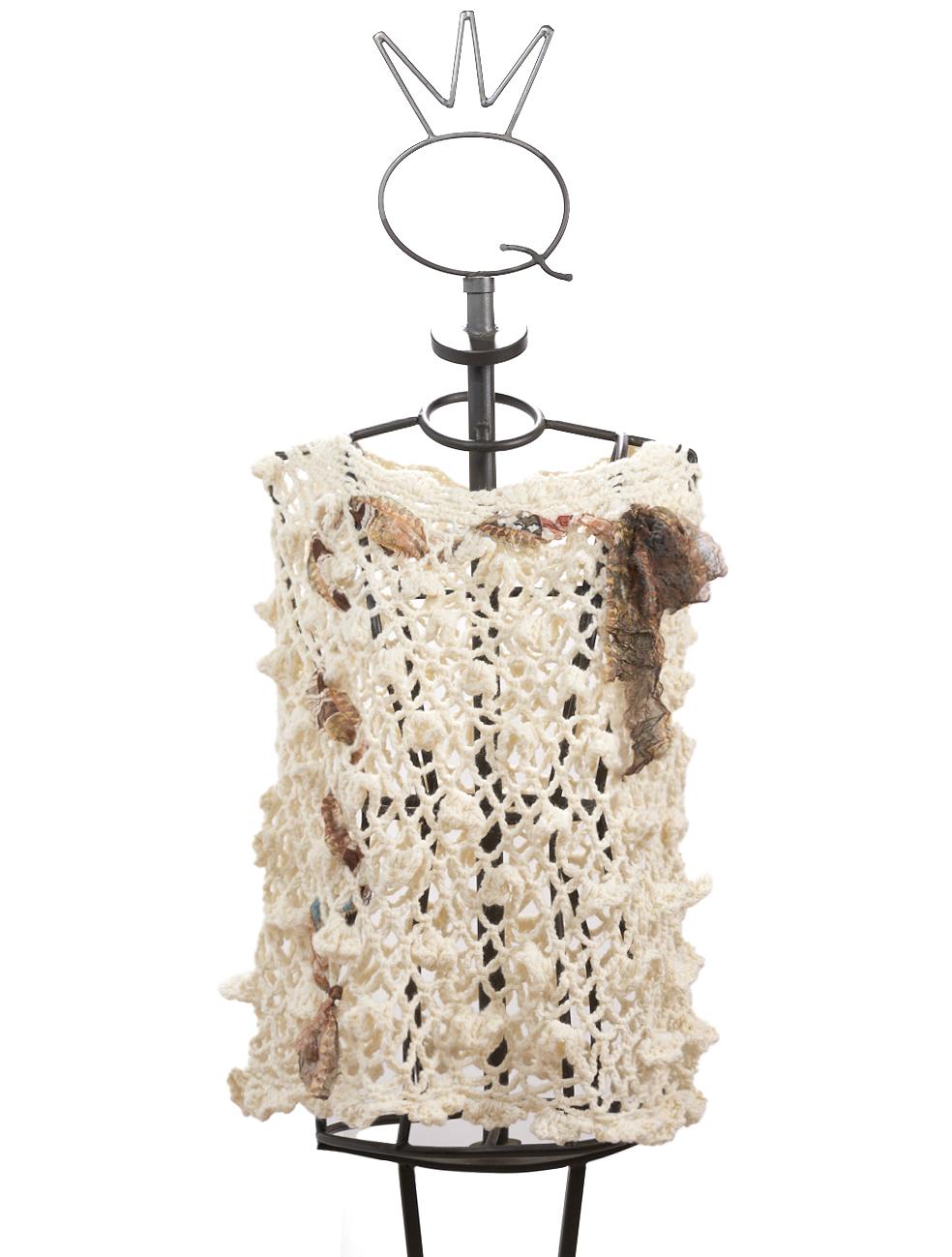 Save The Queen Poncho Color Panna