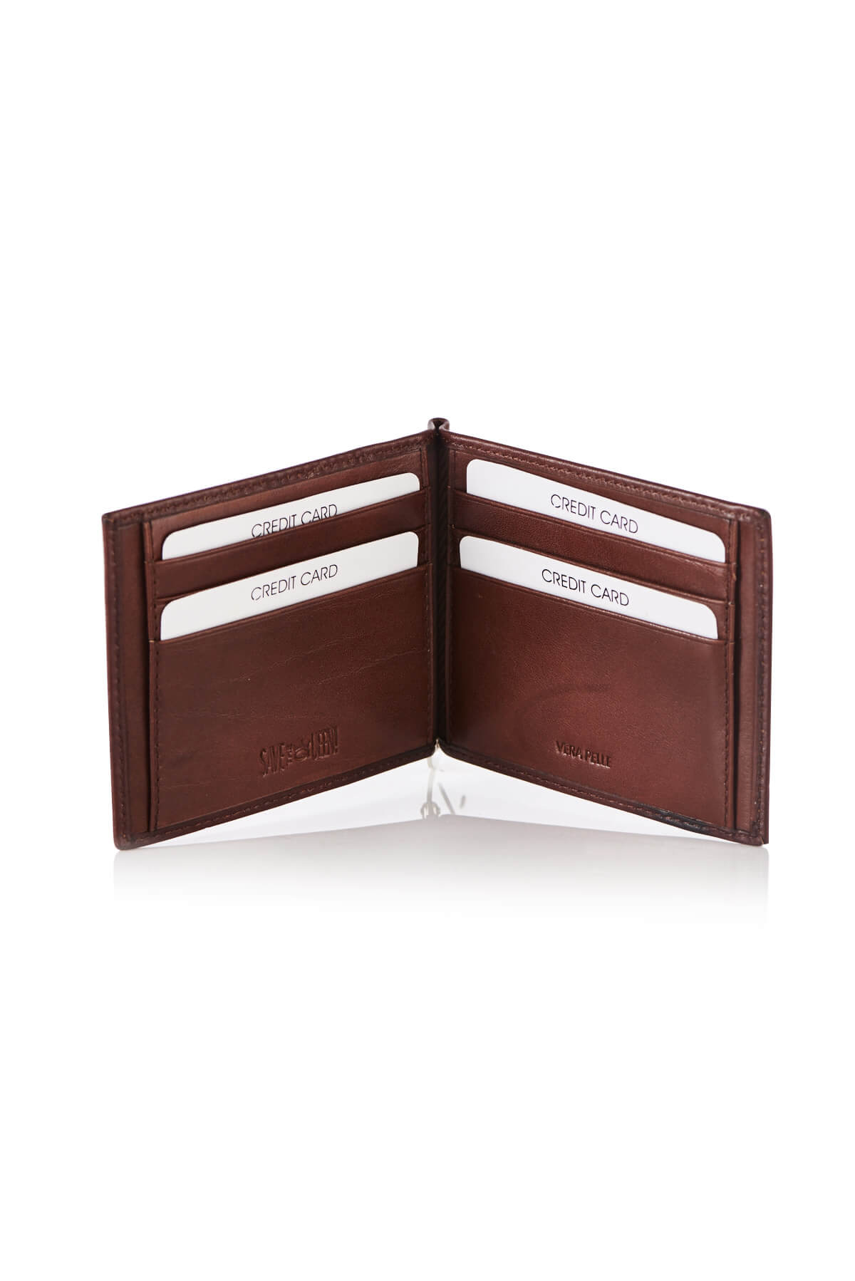 Save The Queen Portafoglio Da Uomo In Pelle