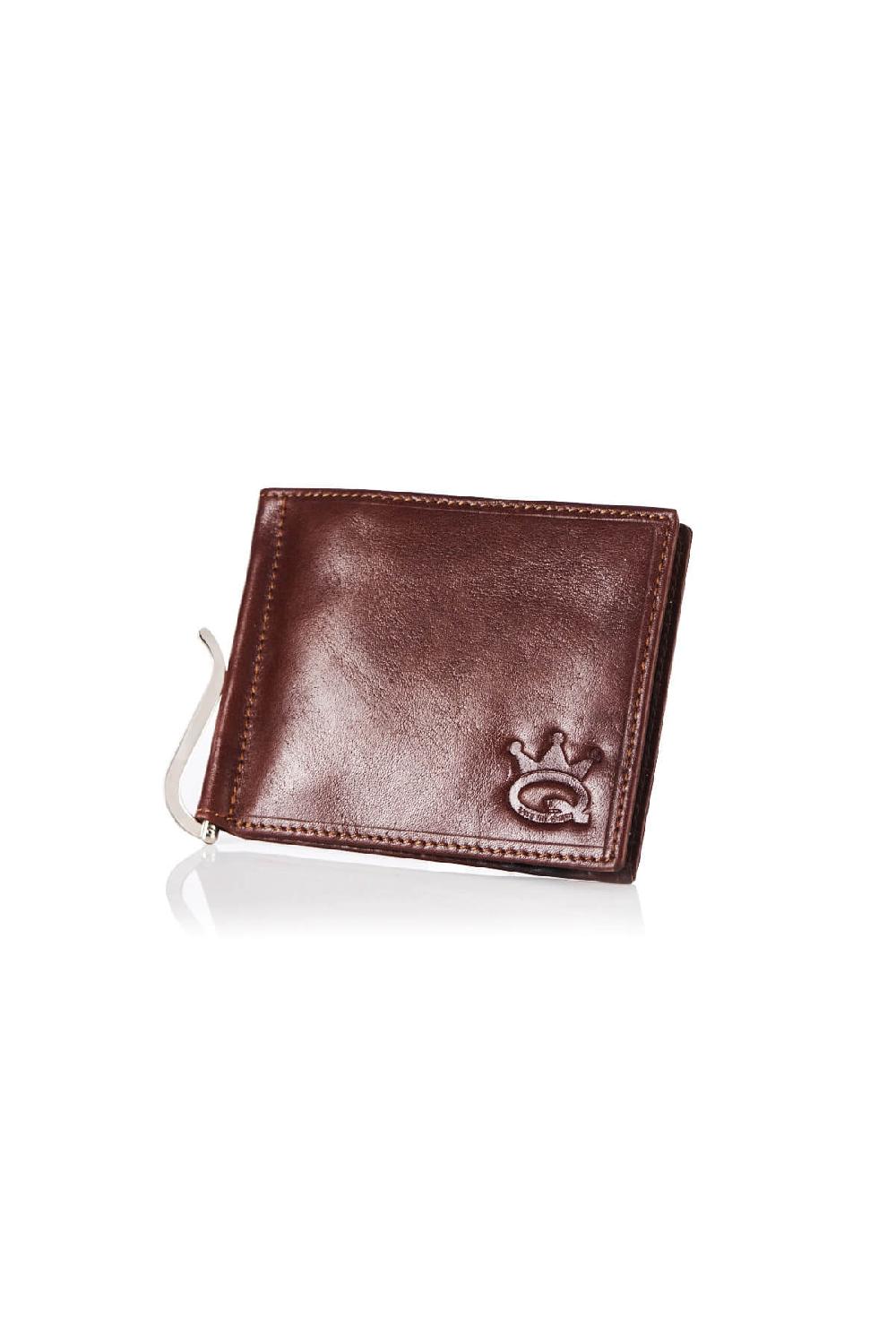 Save The Queen Portafoglio da uomo in pelle