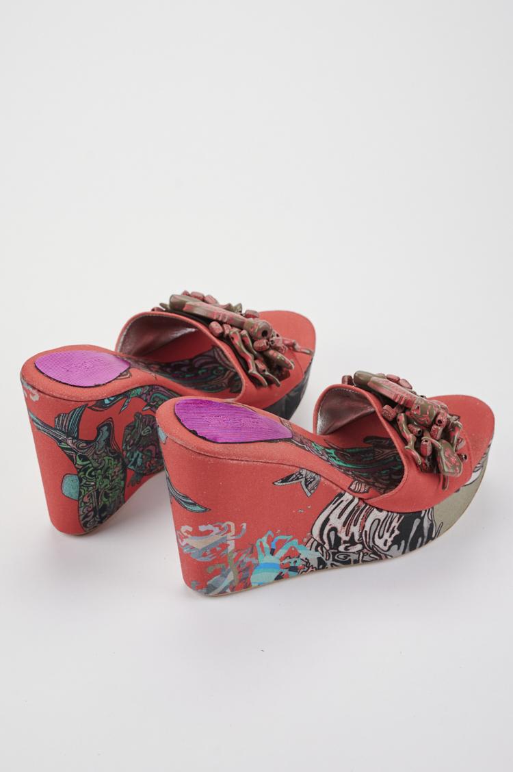 Save The Queen Sandali Con Zeppa