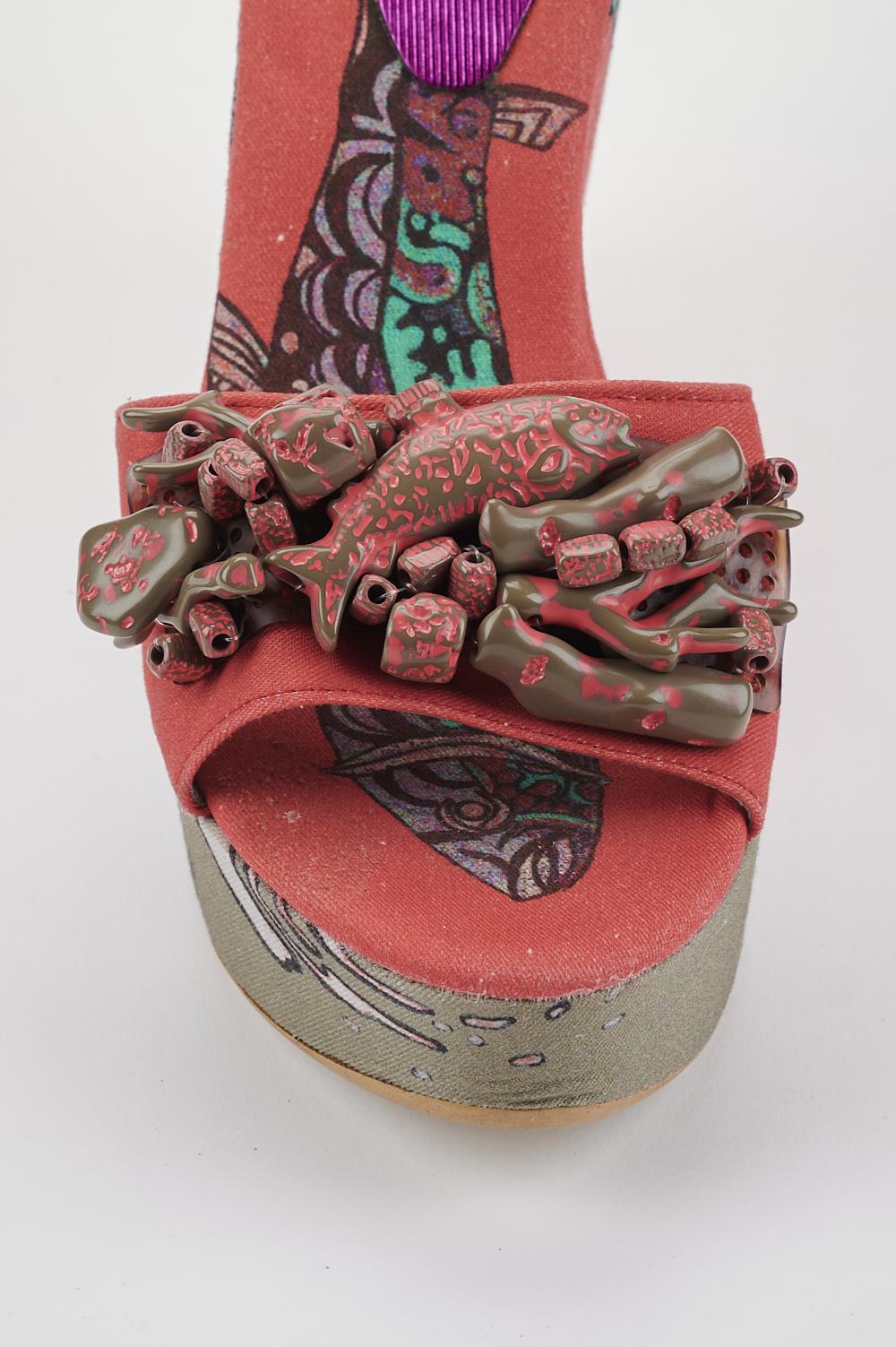 Save The Queen Sandali Con Zeppa