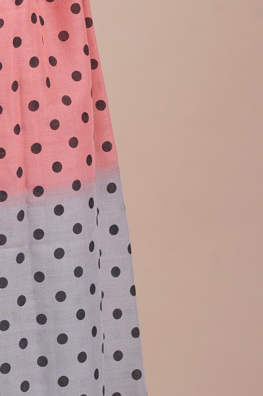 Save The Queen Sciarpa A Pois In Lana