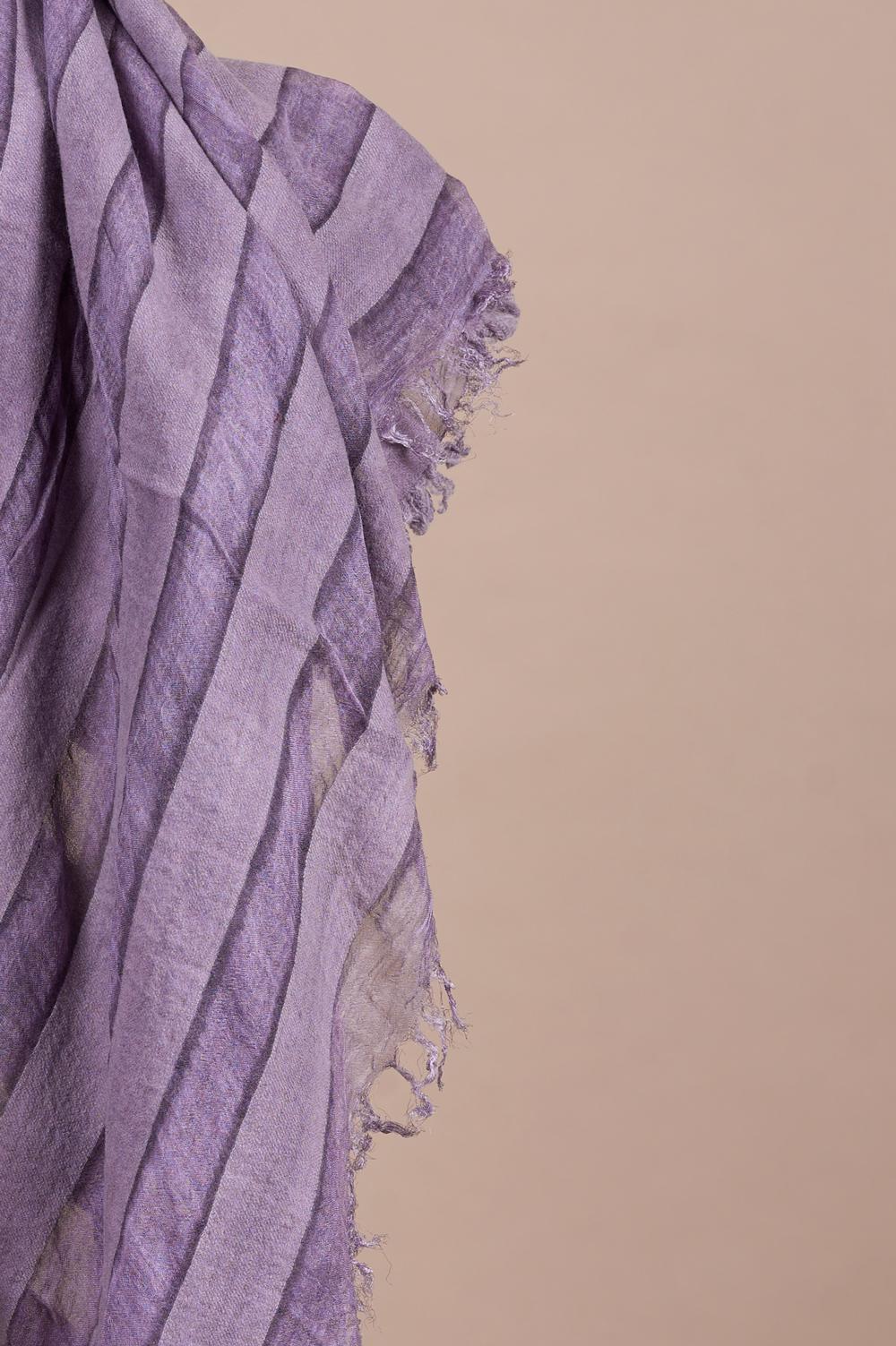 Save The Queen Sciarpa A Righe In Cashmere