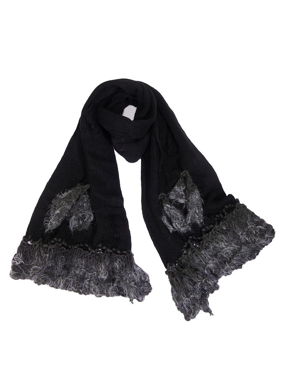 Save The Queen Sciarpa gilet nera