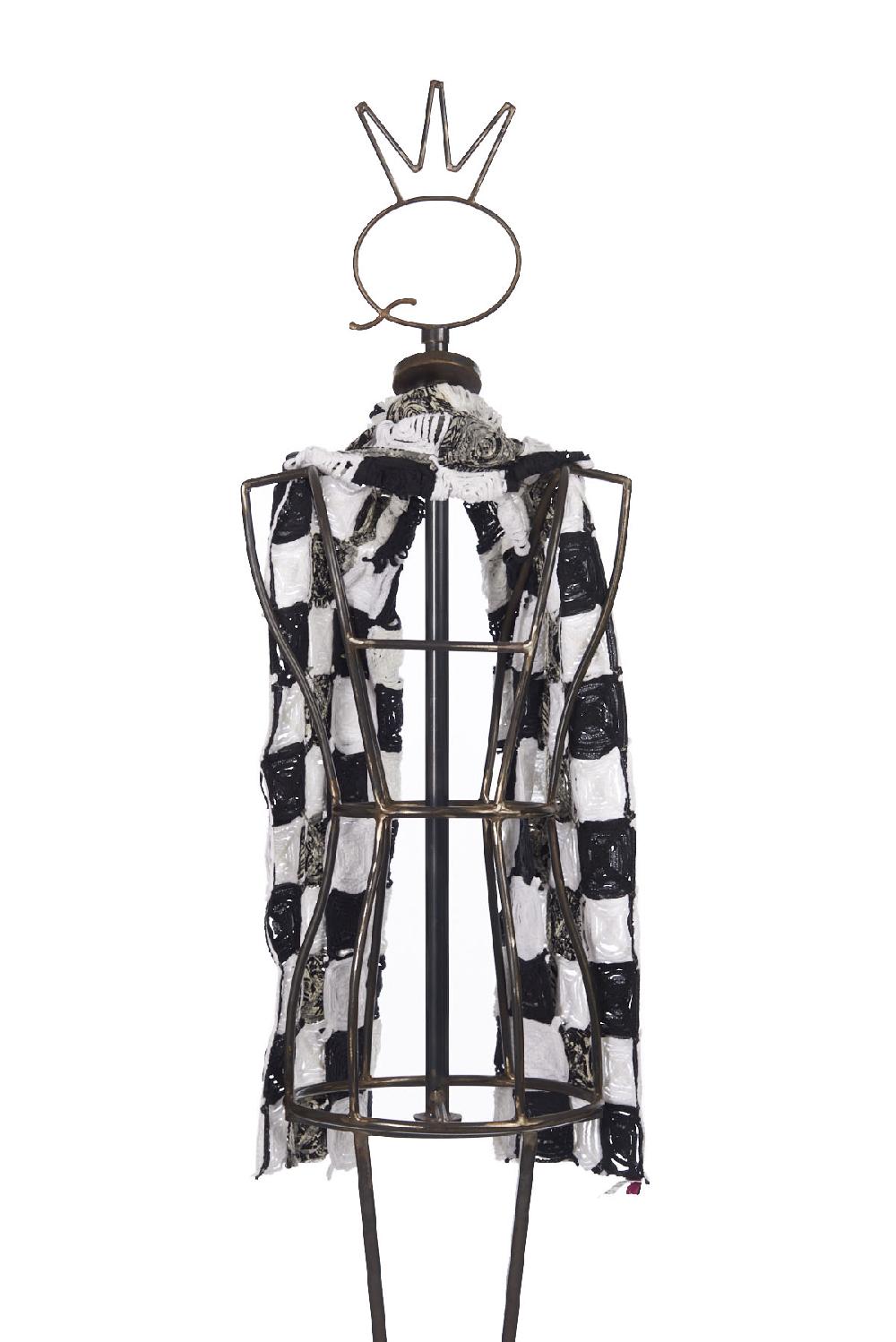 Save The Queen Sciarpa In Cotone Ricamata