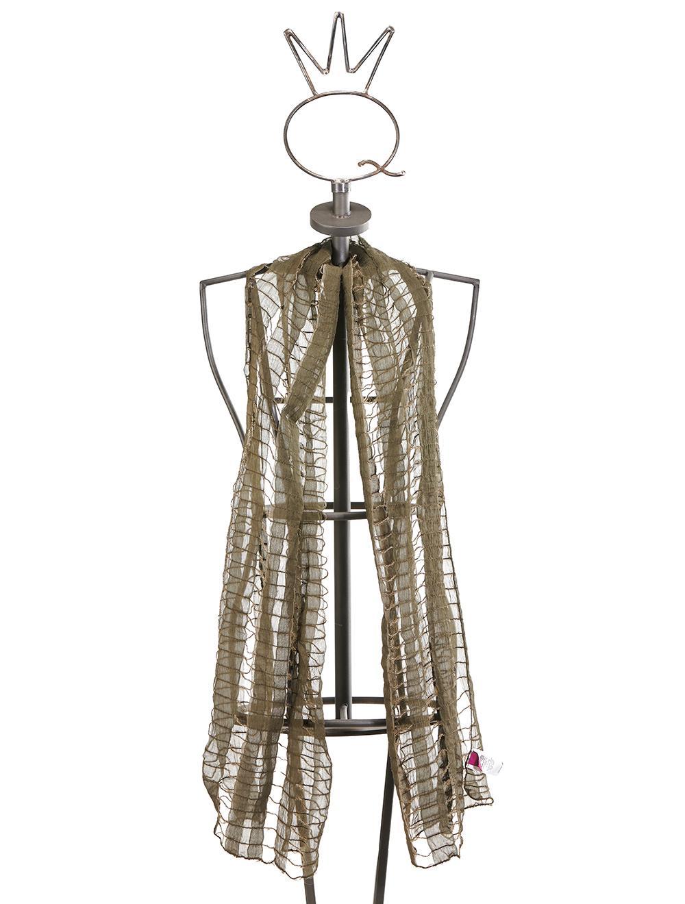 Save The Queen Sciarpa in lana mohair e seta