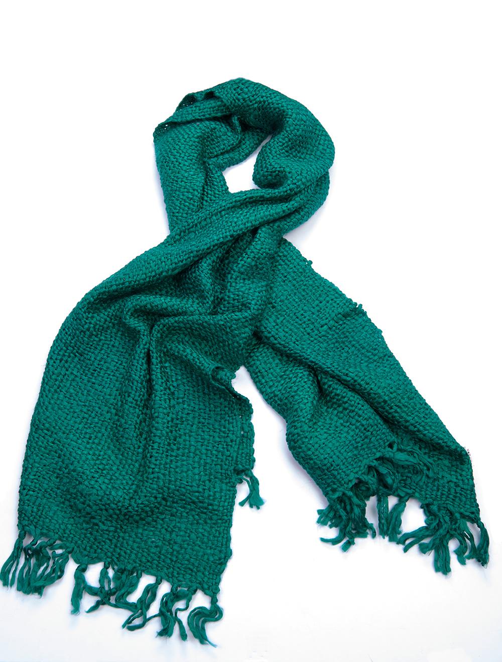 Save The Queen Sciarpa in maglia con frange