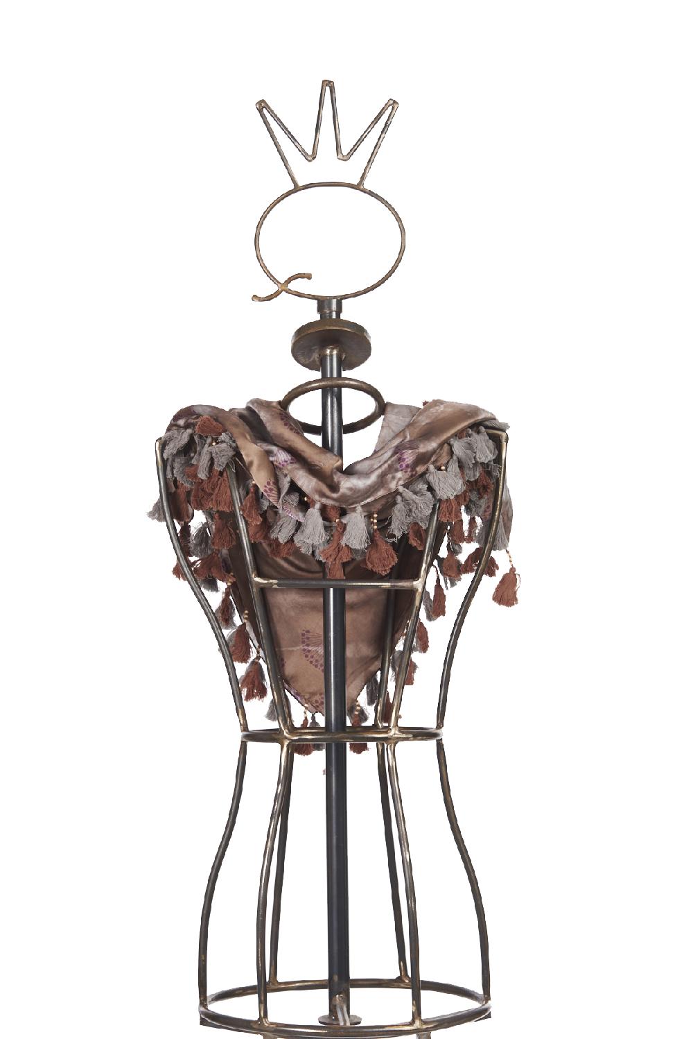 Save The Queen Sciarpa Stampata In Seta