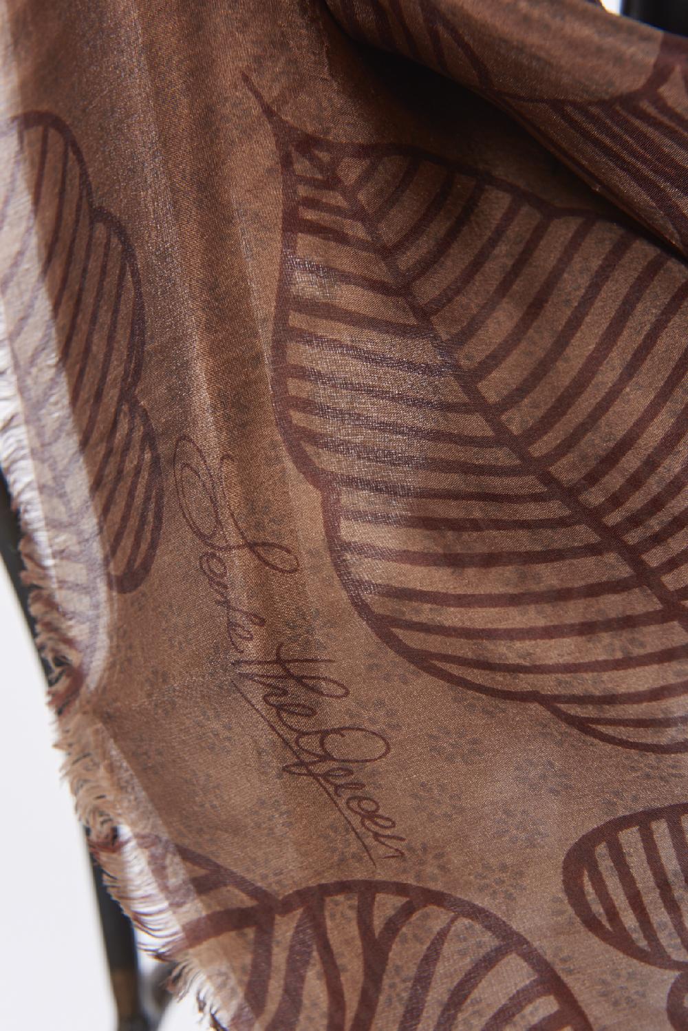 Save The Queen Stola In Seta Stampata