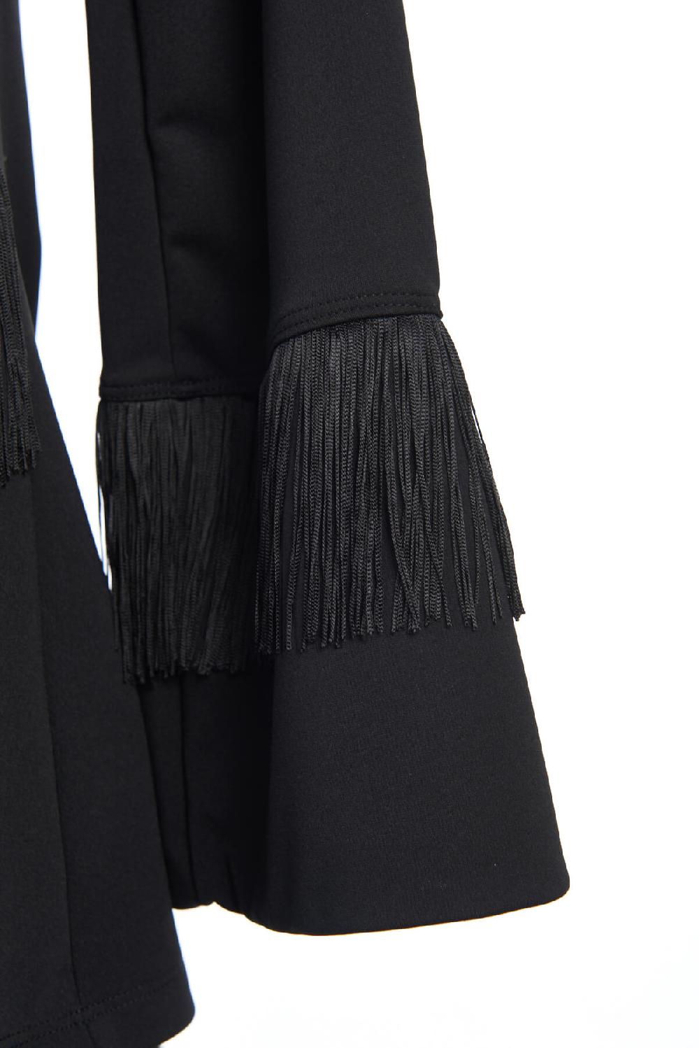 Save The Queen T-shirt Con Clown Ricamato E Frange