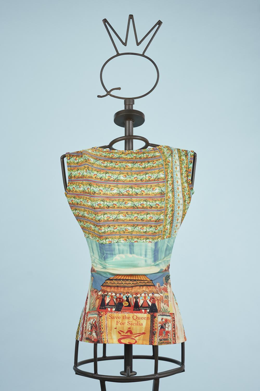 Save The Queen T-shirt Con Manica A Giro