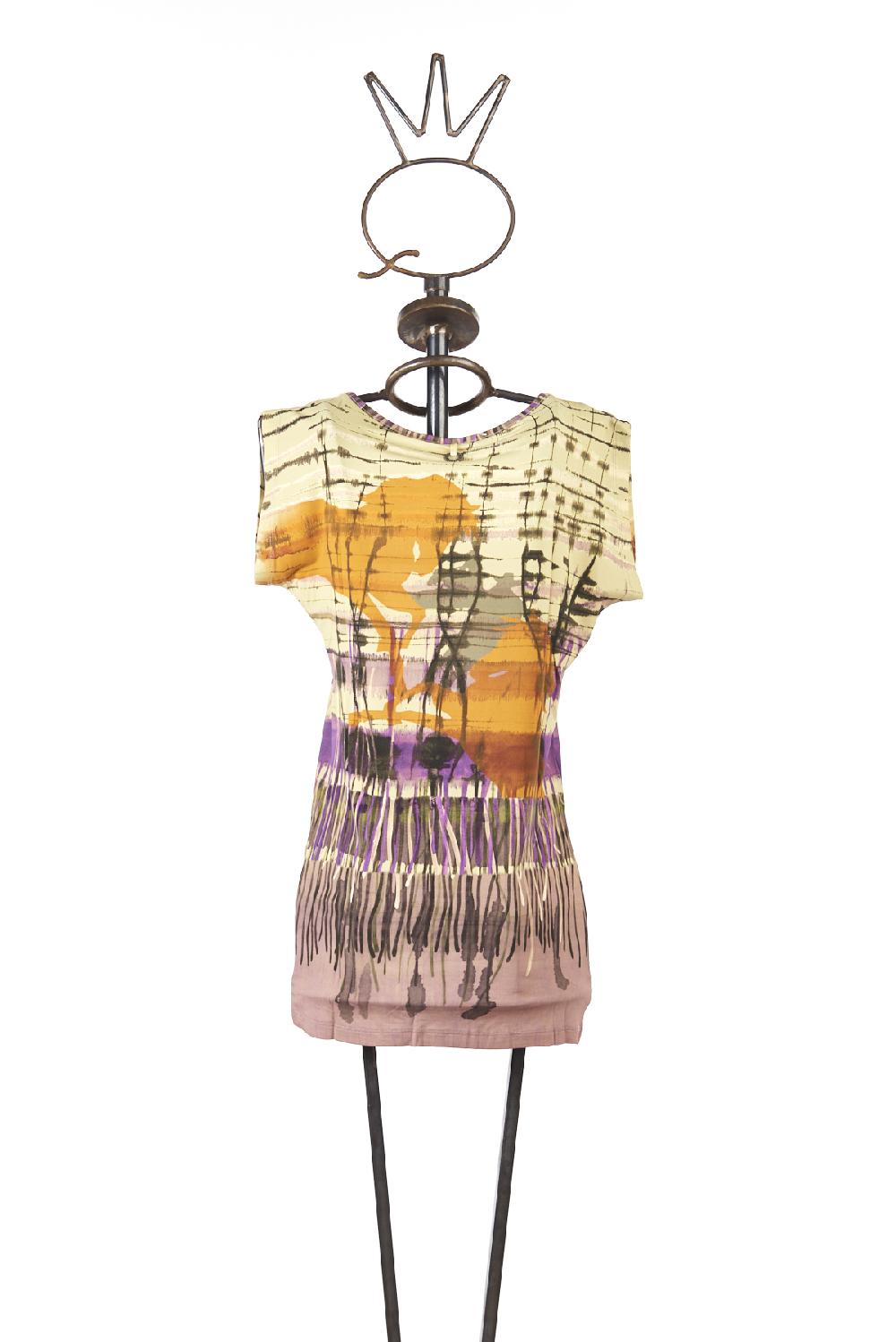 Save The Queen T-shirt In Jersey Elasticizzato