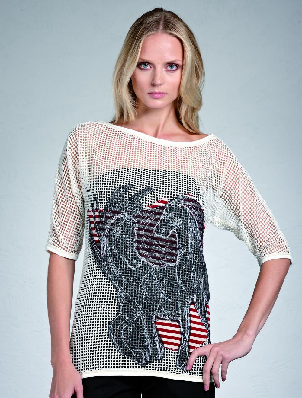 Save The Queen T-shirt in rete