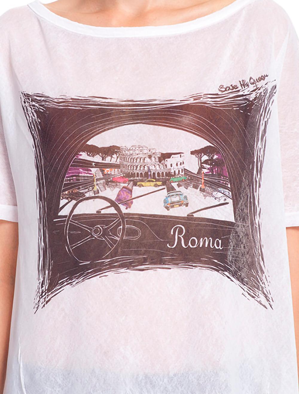 Save The Queen T-shirt Lunga