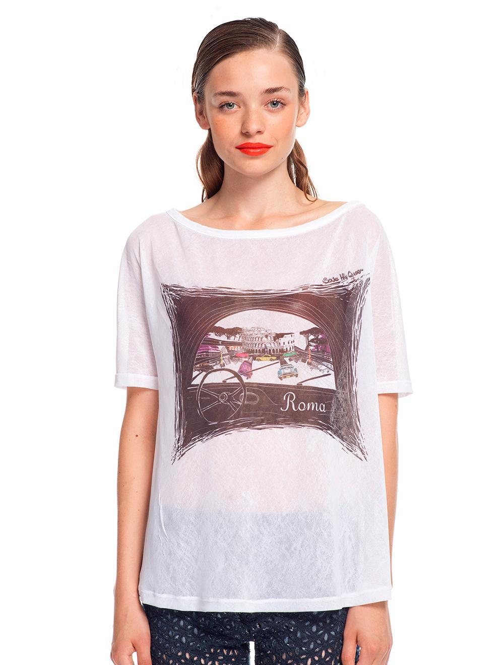 Save The Queen T-shirt Lunga