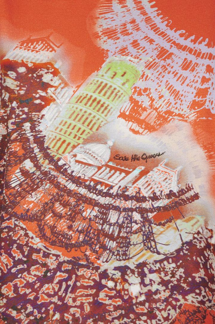 Save The Queen T-shirt Stampata