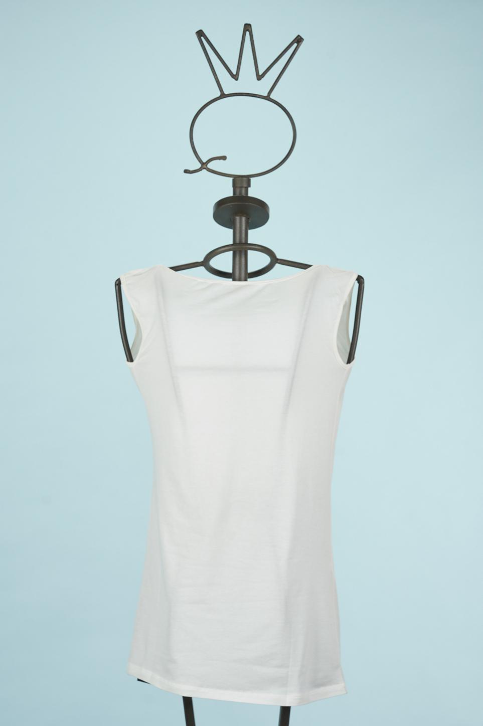 Save The Queen Top Bianco Ricamato