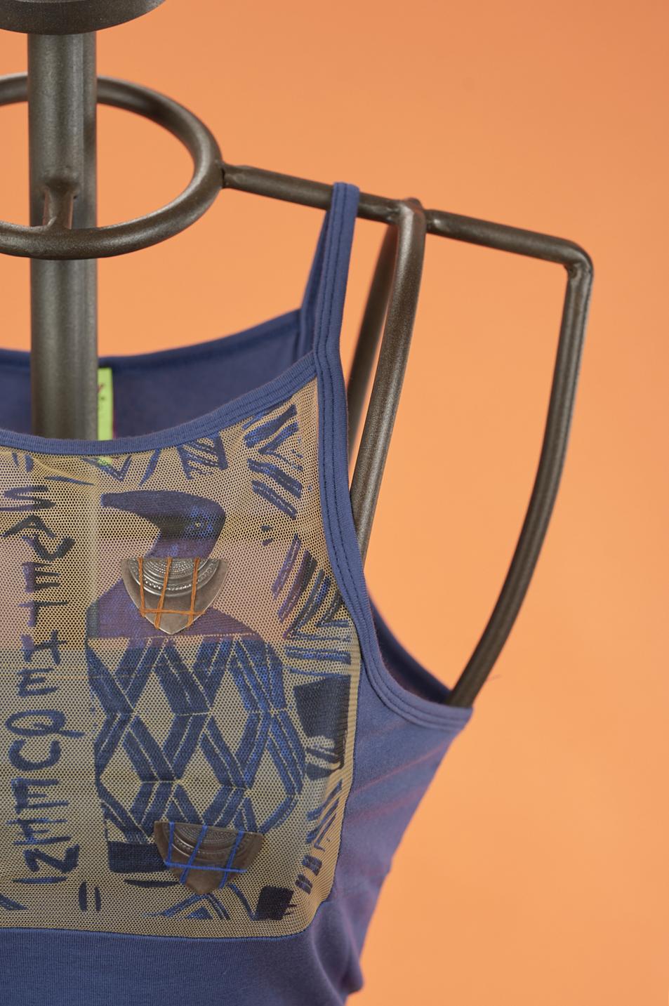 Save The Queen Top Blu