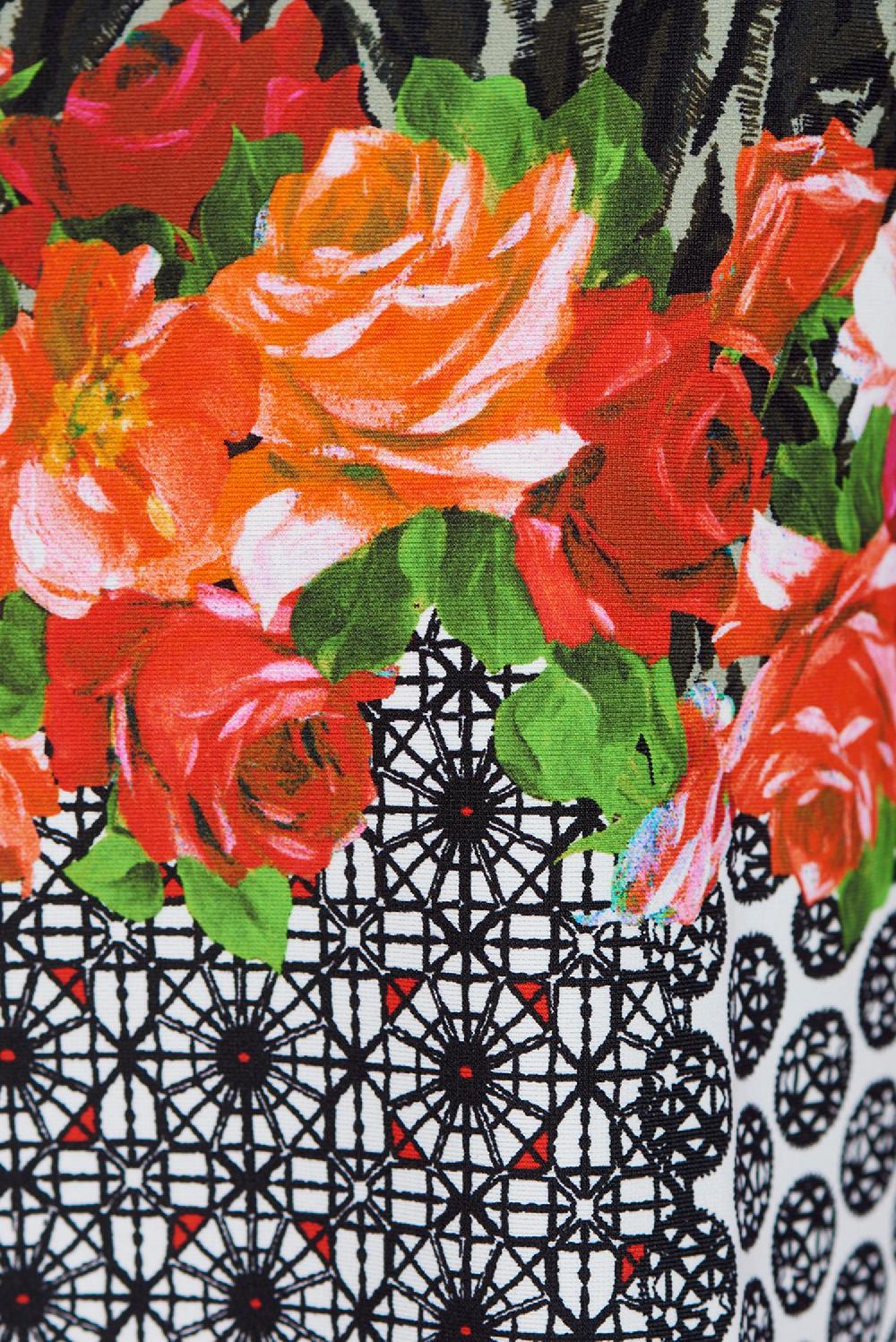 Save The Queen Top Con Stampa Dedicata Alla Savana