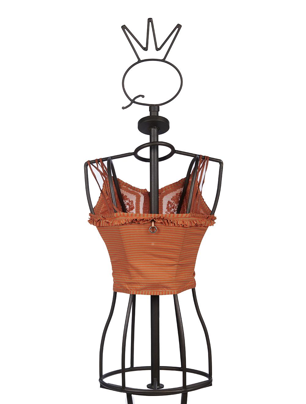 Save The Queen Top Corto Ricamato