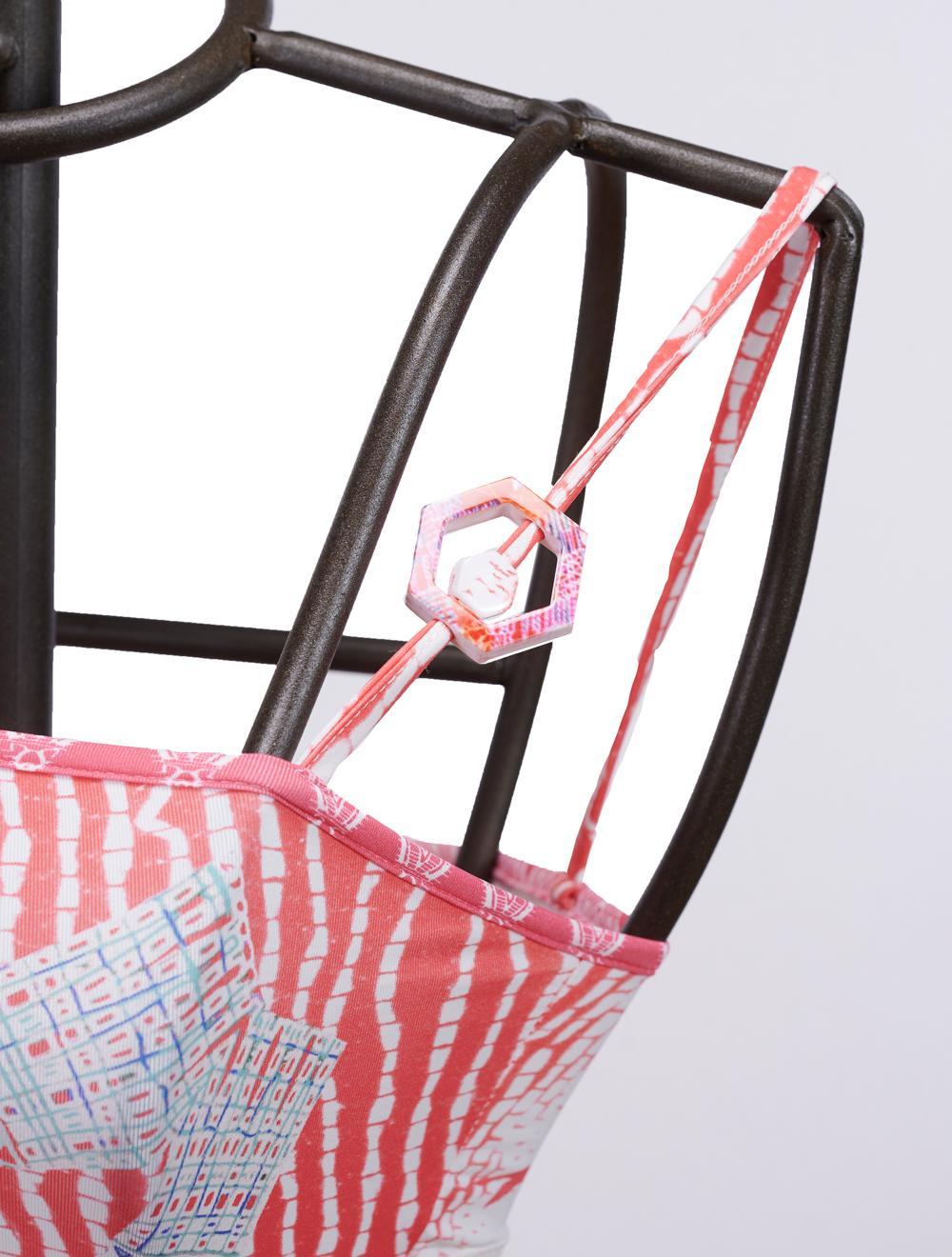 Save The Queen Top In Jersey Stampa Cigno