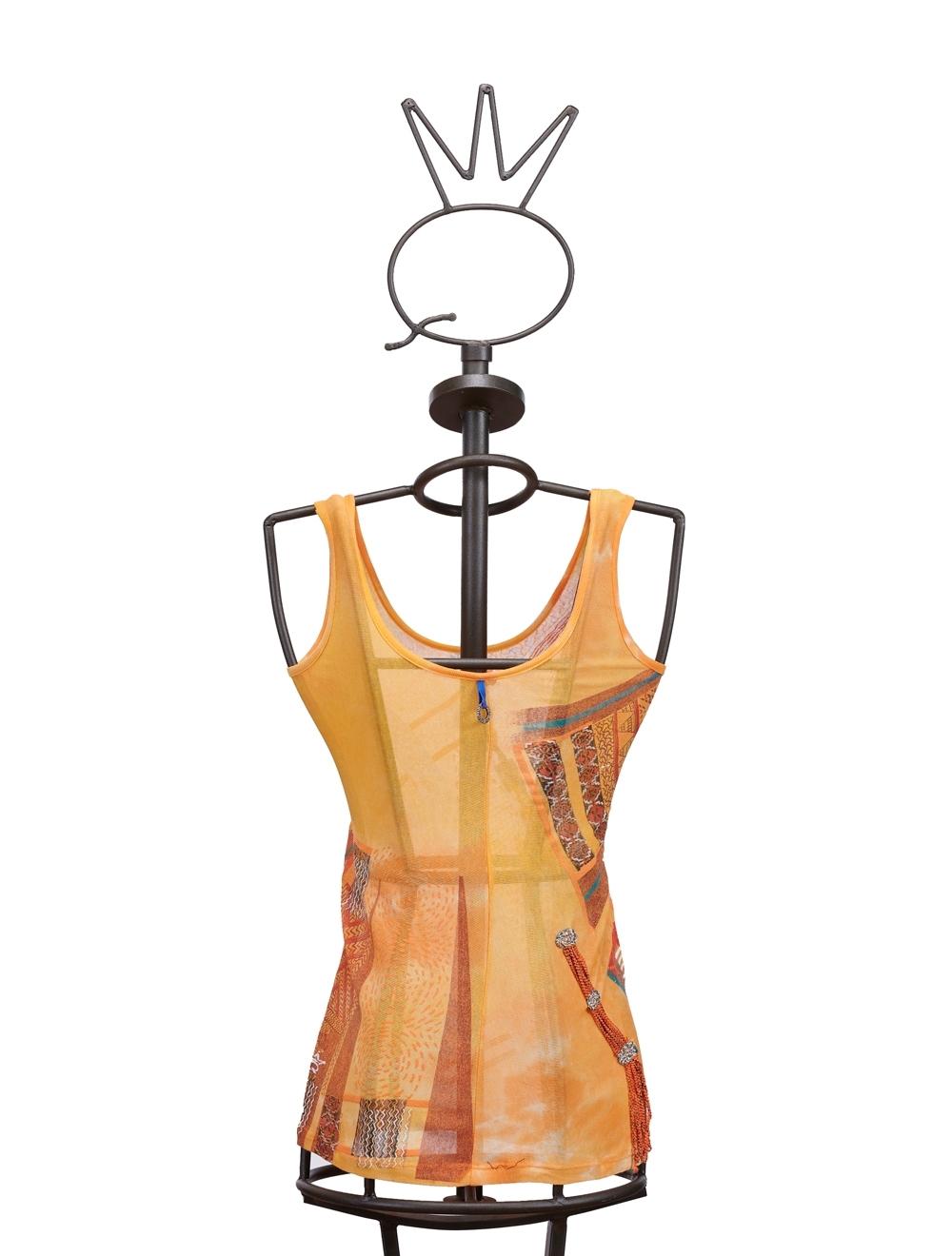 Save The Queen Top In Viscosa Con Stampa