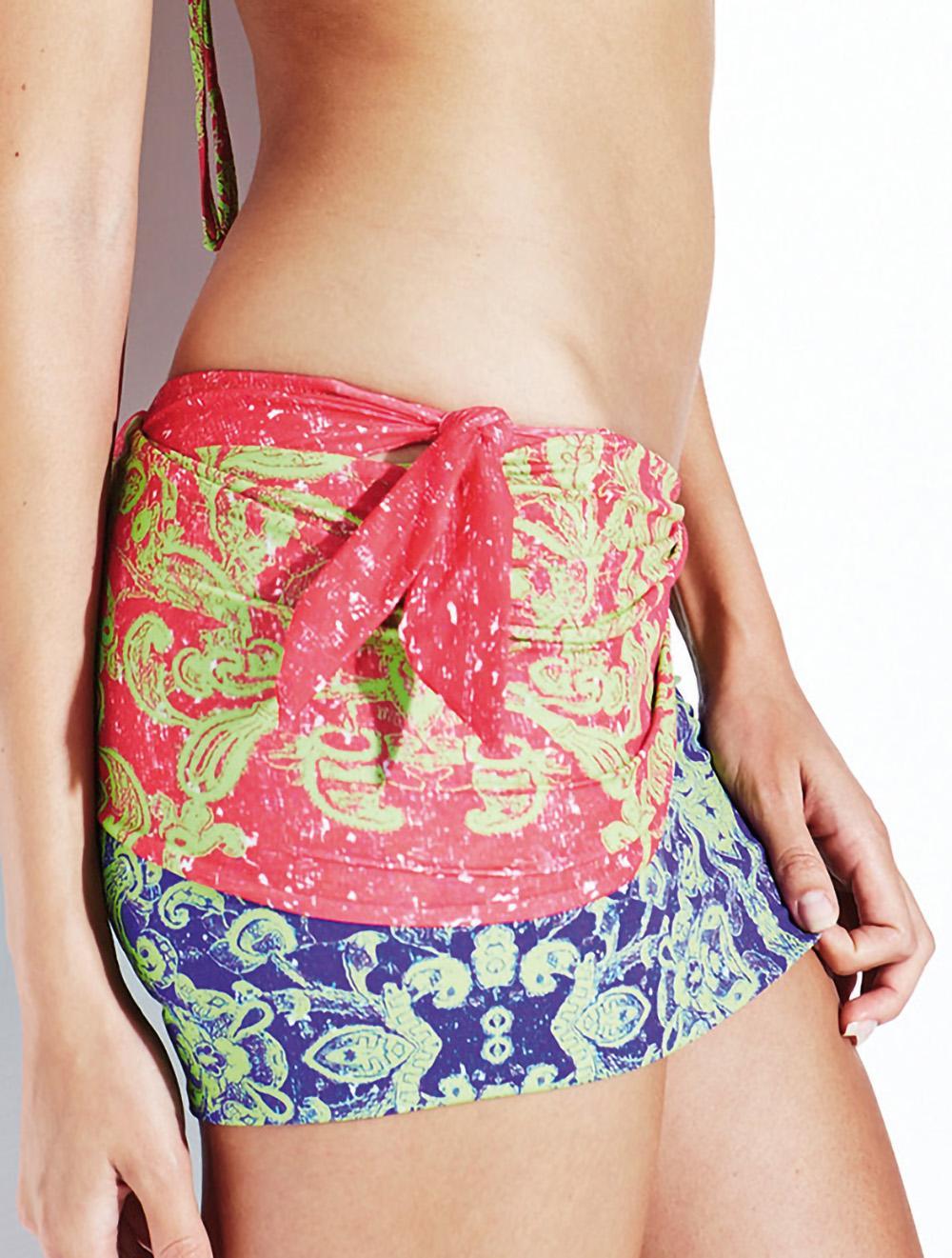 Save The Queen Top o gonna a fascia con stampa