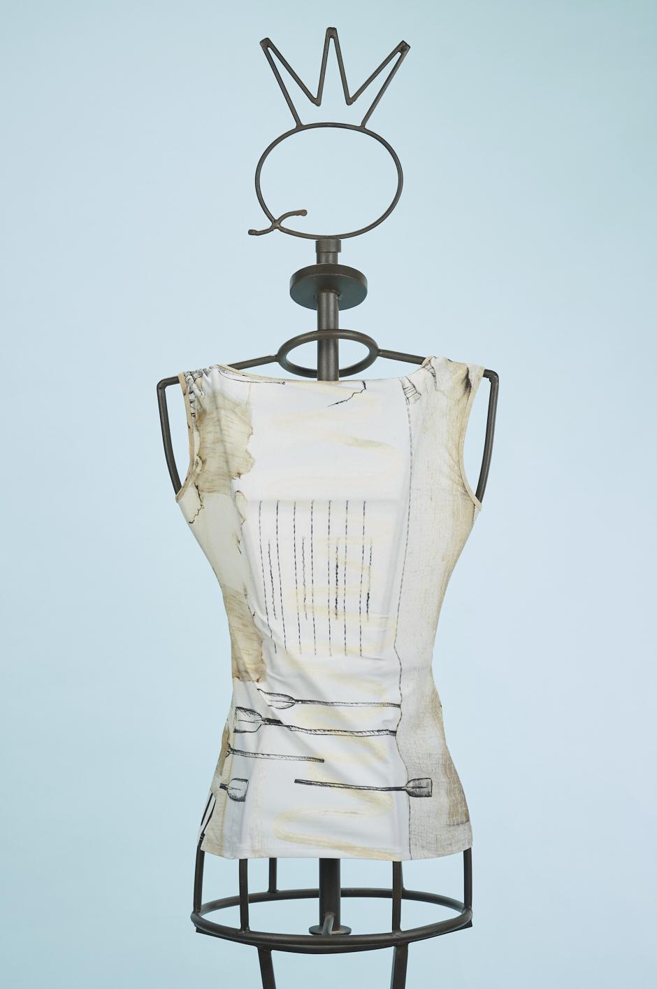 Save The Queen Top Stampato