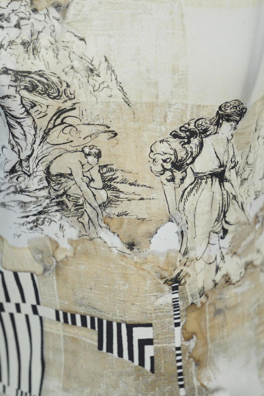 Save The Queen Top Stampato