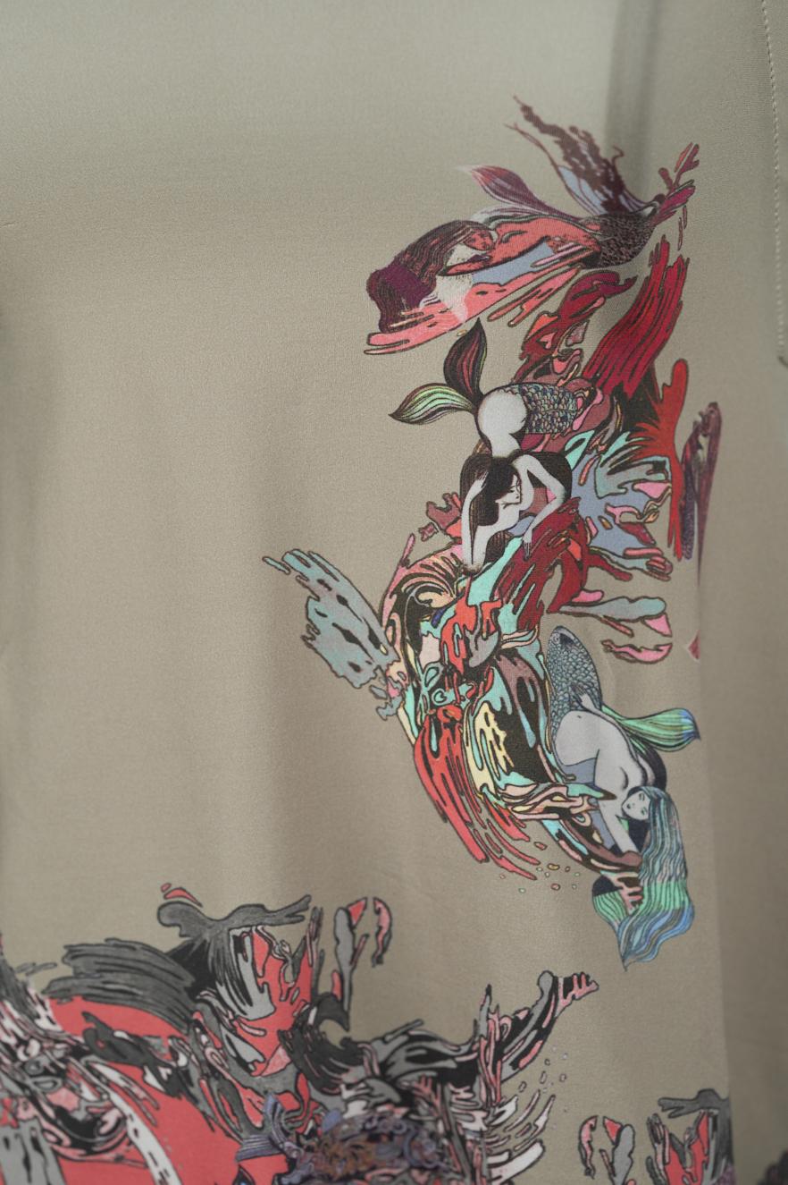 Save The Queen Top Stampato