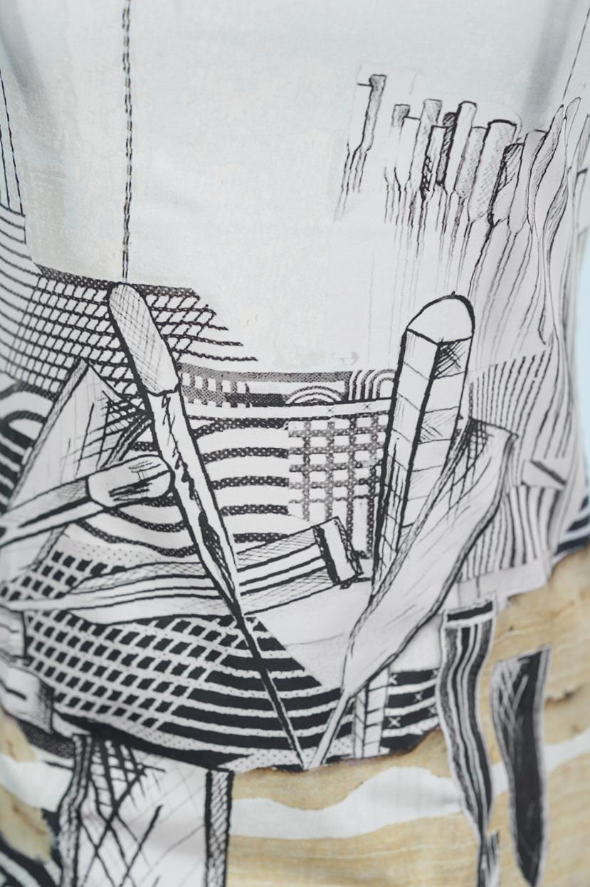 Save The Queen Top Stampato