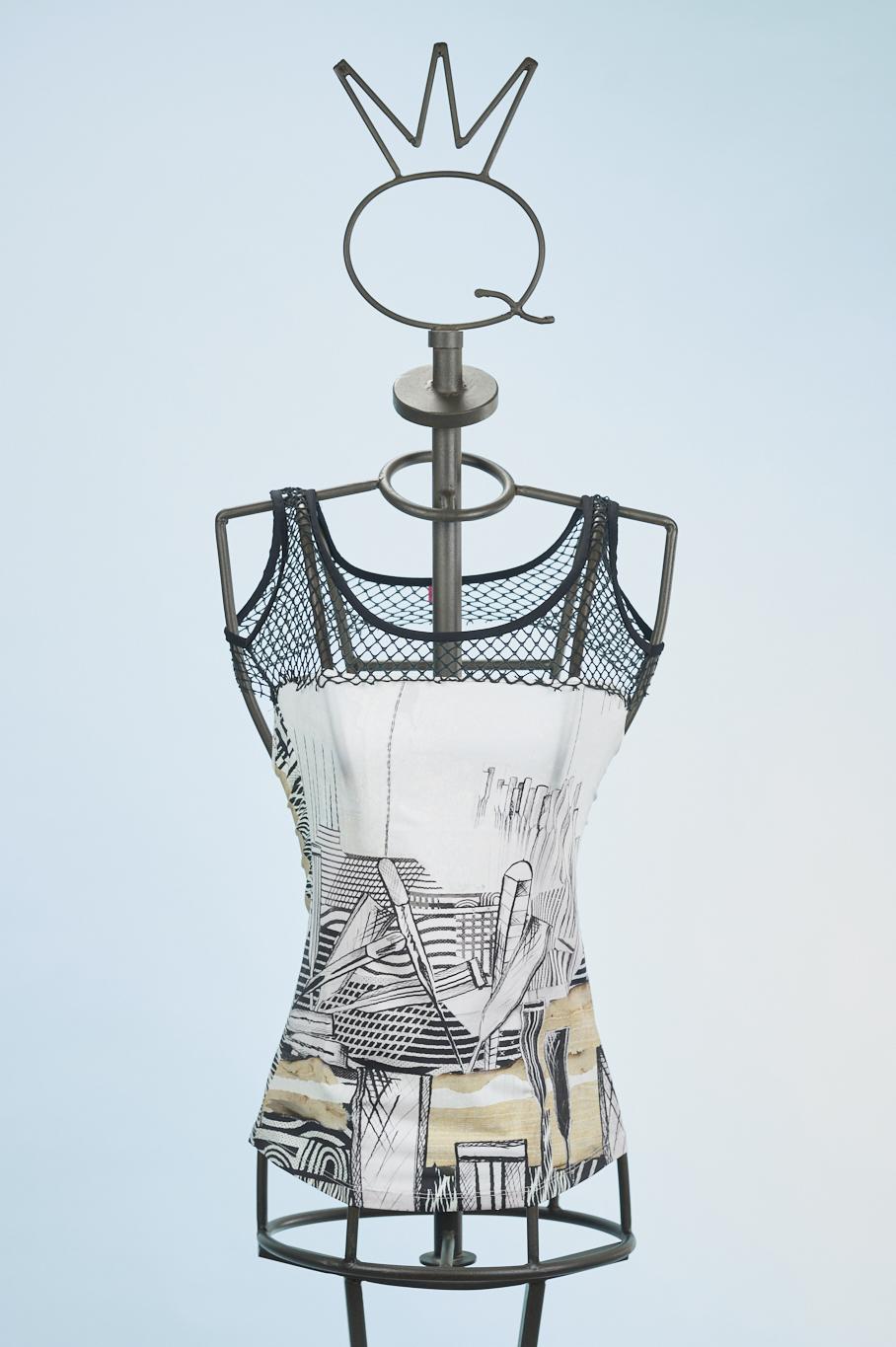 Save The Queen Top Stampato