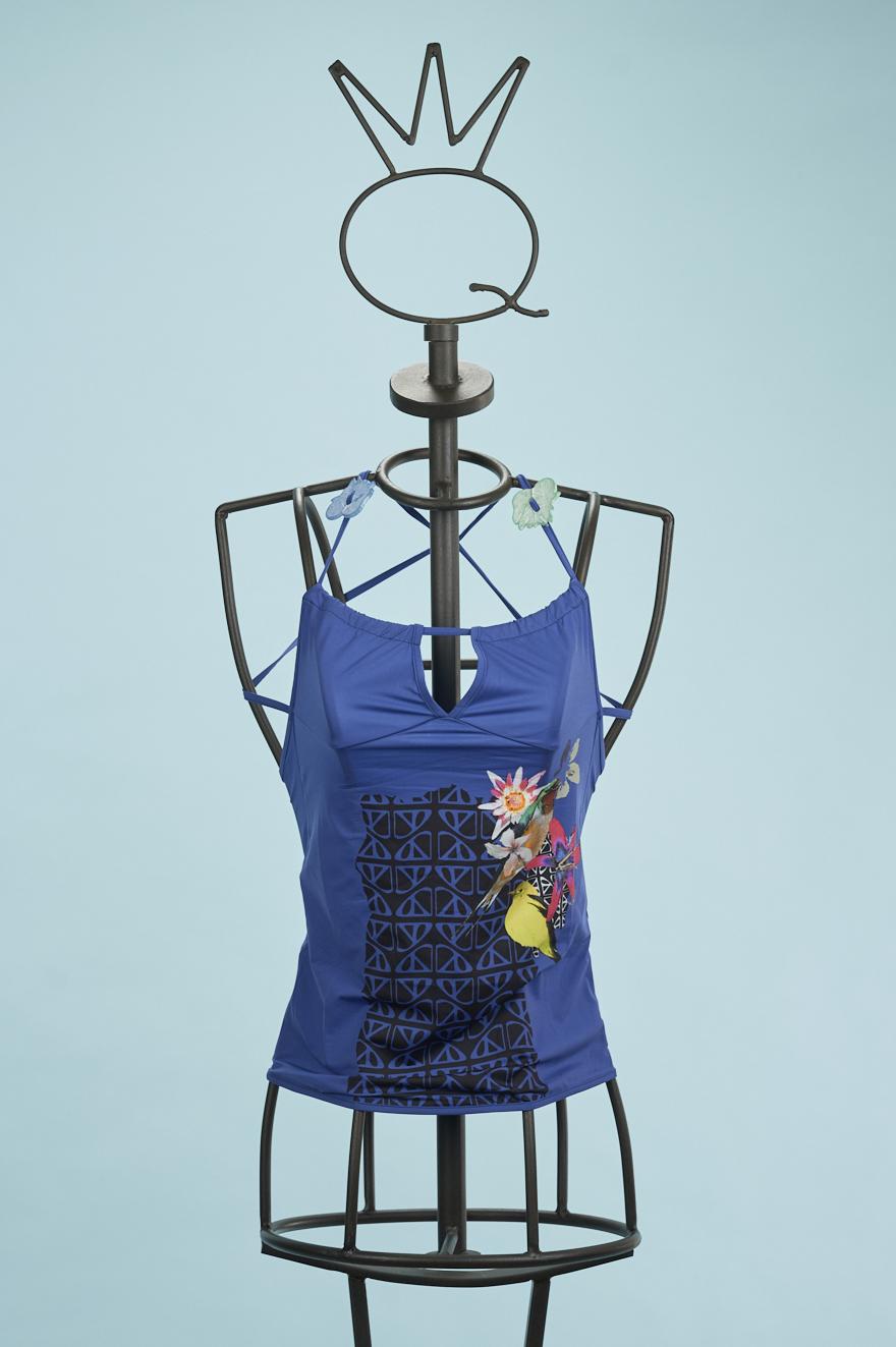 Save The Queen Top Stampato