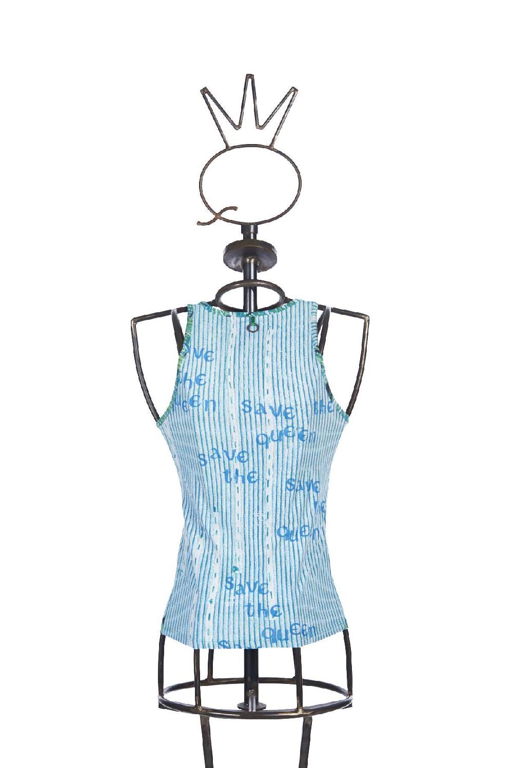 Save The Queen Top Stampato