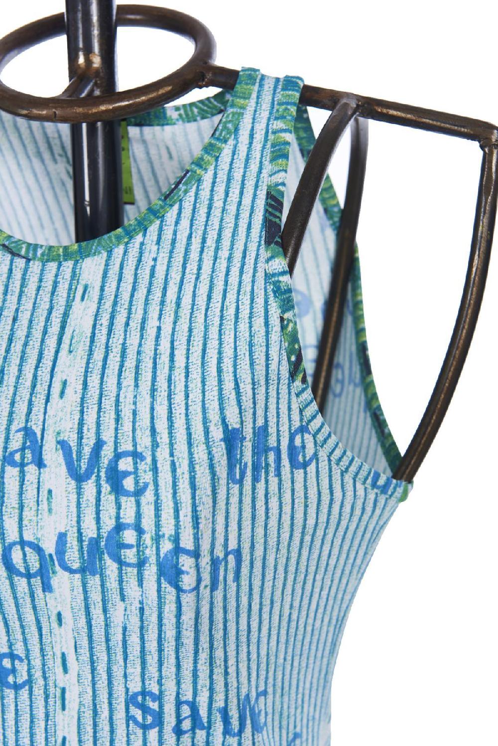 Save The Queen Top Stampato