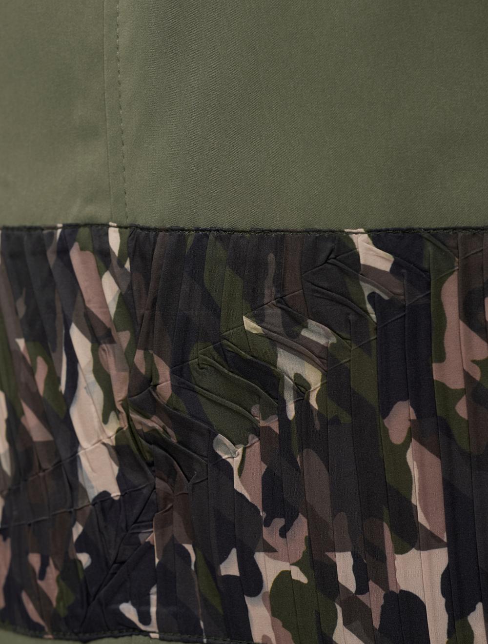 Save The Queen Trench Doppiopetto Verde Salvia