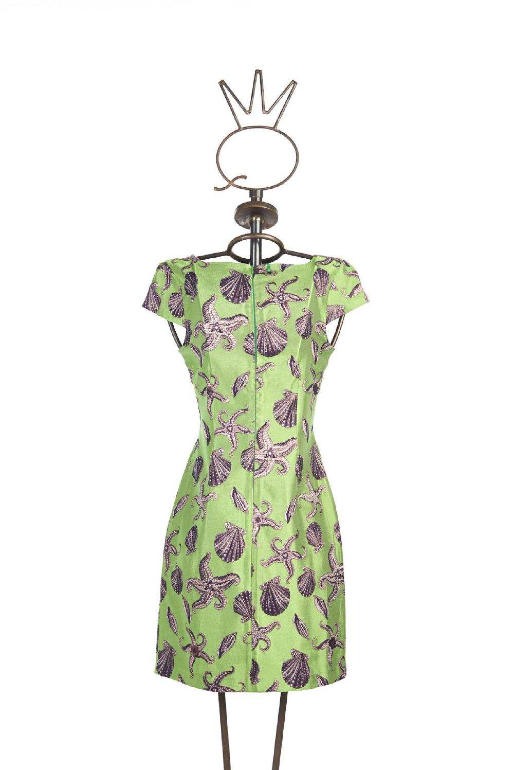 Save The Queen Tubino In Raso Jacquard